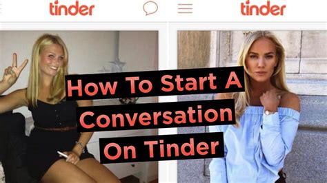 what to start with on tinder